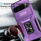 For Google Pixel 9 Pro XL Sliding Camshield Holder Phone Case(Purple) - 2