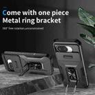 For Google Pixel 9a Sliding Camshield Holder Phone Case(Black) - 2