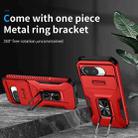 For Google Pixel 9a Sliding Camshield Holder Phone Case(Red) - 2
