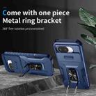 For Google Pixel 9a Sliding Camshield Holder Phone Case(Blue) - 2