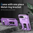 For Google Pixel 9a Sliding Camshield Holder Phone Case(Purple) - 2