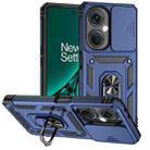 For OnePlus Nord CE3 5G Sliding Camshield Holder Phone Case(Blue) - 1