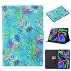 For Lenovo Tab M11/ Xiaoxin Pad 11 2024 Voltage Coloured Drawing Smart Leather Tablet Case(Flowers) - 1