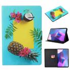 For Lenovo Tab P12 2023 / TB370FU Voltage Coloured Drawing Smart Leather Tablet Case(Pineapple) - 1