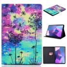 For Lenovo Tab P11 Gen2 /Xiaoxin Pad Plus 2023 Voltage Coloured Drawing Smart Leather Tablet Case(Dandelion) - 1