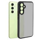 For Samsung Galaxy A54 5G Fine Pore Matte Black TPU + PC Phone Case - 1