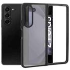 For Samsung Galaxy Z Fold5    Matte Black TPU + PC Phone Case - 1