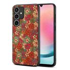 For Samsung Galaxy A24 Four Seasons Flower Language Series TPU Phone Case(Summer Red) - 1