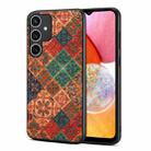 For Samsung Galaxy A14 Four Seasons Flower Language Series TPU Phone Case(Winter Blue) - 1