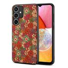 For Samsung Galaxy A14 Four Seasons Flower Language Series TPU Phone Case(Summer Red) - 1