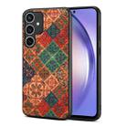 For Samsung Galaxy A54 5G Four Seasons Flower Language Series TPU Phone Case(Winter Blue) - 1