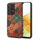 For Samsung Galaxy A33 5G Four Seasons Flower Language Series TPU Phone Case(Winter Blue) - 1