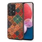 For Samsung Galaxy A13 Four Seasons Flower Language Series TPU Phone Case(Winter Blue) - 1