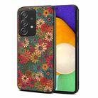 For Samsung Galaxy A52 Four Seasons Flower Language Series TPU Phone Case(Spring Green) - 1