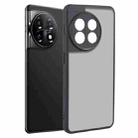 For OnePlus 11 Fine Pore Matte Black TPU + PC Phone Case - 1