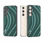 For Samsung Galaxy S24+ 5G ABEEL Galactic Pattern Protective Phone Case(Green) - 1