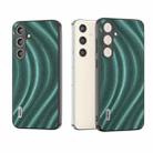 For Samsung Galaxy S24 5G ABEEL Galactic Pattern Protective Phone Case(Green) - 1