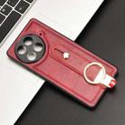 For Tecno Camon 30S / 30S Pro Wristband Leather Back Phone Case(Red) - 2