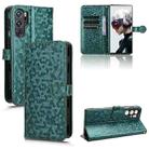 For ZTE nubia Red Magic 9 Pro/9 Pro+ Honeycomb Dot Texture Leather Phone Case(Green) - 1