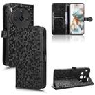 For ZTE nubia Z60S Pro Honeycomb Dot Texture Leather Phone Case(Black) - 1