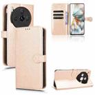 For ZTE nubia Z60S Pro Honeycomb Dot Texture Leather Phone Case(Gold) - 1