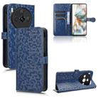 For ZTE nubia Z60S Pro Honeycomb Dot Texture Leather Phone Case(Blue) - 1