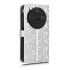 For ZTE nubia Z60S Pro Honeycomb Dot Texture Leather Phone Case(Silver) - 3