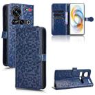 For ZTE nubia Z70 Ultra Honeycomb Dot Texture Leather Phone Case(Blue) - 1