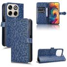 For ZTE Blade V70 Honeycomb Dot Texture Leather Phone Case(Blue) - 1