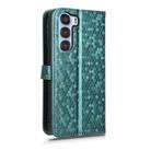 For ZTE Nubia S 5G A403ZT Honeycomb Dot Texture Leather Phone Case(Green) - 3