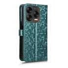 For ZTE Blade V70 Design 4G / V70 Vita Honeycomb Dot Texture Leather Phone Case(Green) - 3