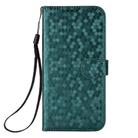 For ZTE Blade A35e / Z2466 Honeycomb Dot Texture Leather Phone Case(Green) - 2