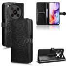 For ZTE Blade V70 Max Honeycomb Dot Texture Leather Phone Case(Black) - 1