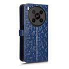 For ZTE Blade V70 Max Honeycomb Dot Texture Leather Phone Case(Blue) - 3