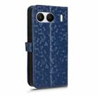 For OnePlus Nord 4 5G Honeycomb Dot Texture Leather Phone Case(Blue) - 3