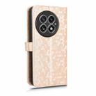 For OnePlus 13 5G Honeycomb Dot Texture Leather Phone Case(Gold) - 3