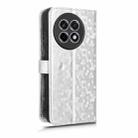 For OnePlus Ace 5 / Ace 5 Pro Honeycomb Dot Texture Leather Phone Case(Silver) - 3