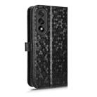 For OnePlus Ace 5 Ultra / Nord 5 Honeycomb Dot Texture Leather Phone Case(Black) - 3