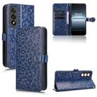 For OnePlus Ace 5 Ultra / Nord 5 Honeycomb Dot Texture Leather Phone Case(Blue) - 1