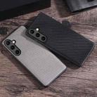 For Samsung Galaxy A35 Nylon Cloth Texture +TPU Phone Case(Grey) - 3