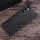 For Samsung Galaxy A35 Nylon Cloth Texture +TPU Phone Case(Grey) - 4