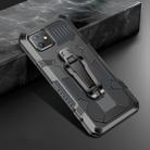 For iPhone 11 Pro Max Machine Armor Warrior Shockproof PC + TPU Protective Case(Space Gray) - 1