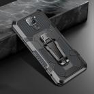 For Xiaomi Redmi Note 9 Machine Armor Warrior Shockproof PC + TPU Protective Case(Space Gray) - 1