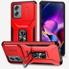 For Motorola Moto G Stylus 2024 Sliding Camshield Holder Phone Case(Red) - 1