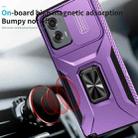 For Motorola Moto G Stylus 2024 Sliding Camshield Holder Phone Case(Purple) - 3