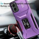 For Motorola Moto G 5G 2024 Sliding Camshield Holder Phone Case(Purple) - 3