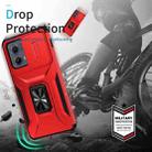 For Motorola Edge 5G 2024 Sliding Camshield Holder Phone Case(Red) - 3