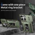 For Motorola Edge 5G 2025 Sliding Camshield Holder Phone Case(Alpine Green) - 2