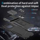 For Motorola Edge 5G 2025 Sliding Camshield Holder Phone Case(Black) - 3