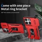 For Motorola Edge 5G 2025 Sliding Camshield Holder Phone Case(Red) - 2